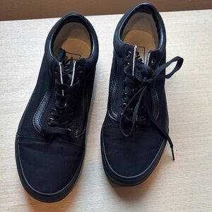Vans Black Canvas Men's Sneakers